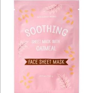 Candle & Sheet Mask Bath & Body Works Spa Gift Bag